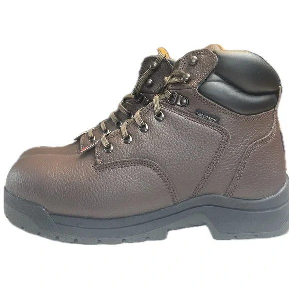 Brahma | Shoes | Brahma Mens Steel Toe Boots Brown Leather  display picture 3